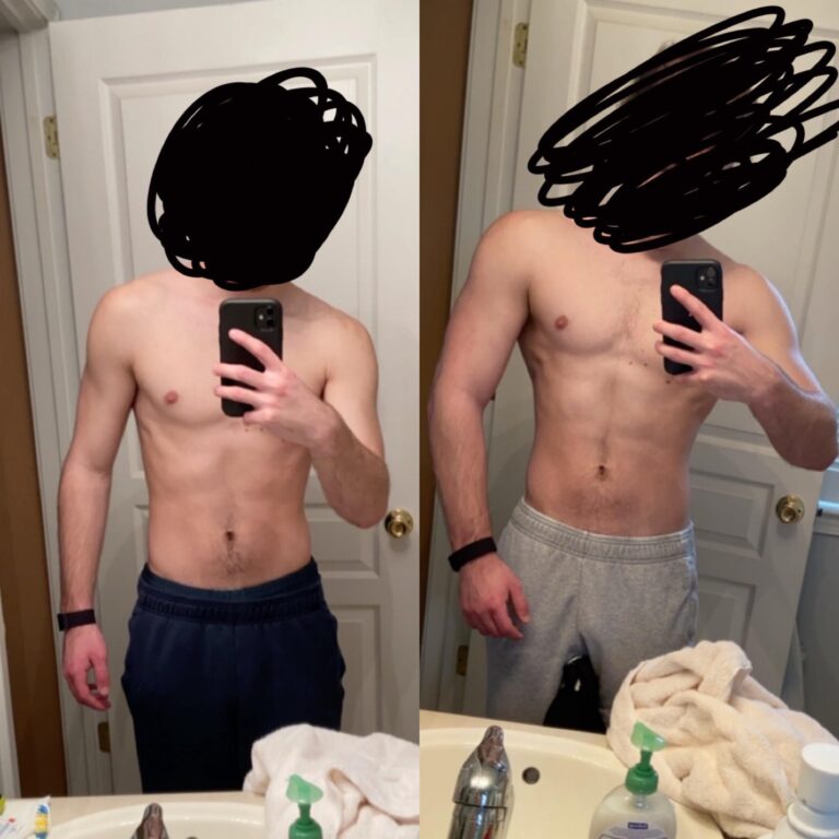 RAD140 before and after