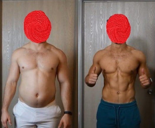 Cardarine before and after result photo